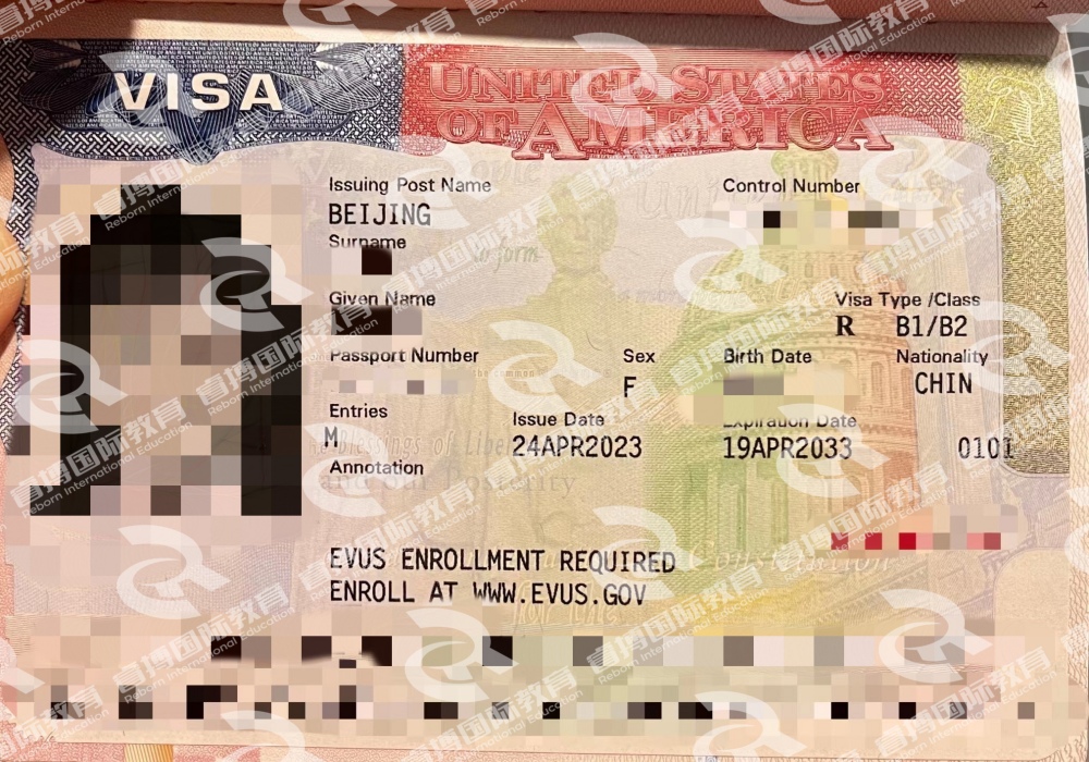 恭喜W女士申请美国旅游B2签证一签通过